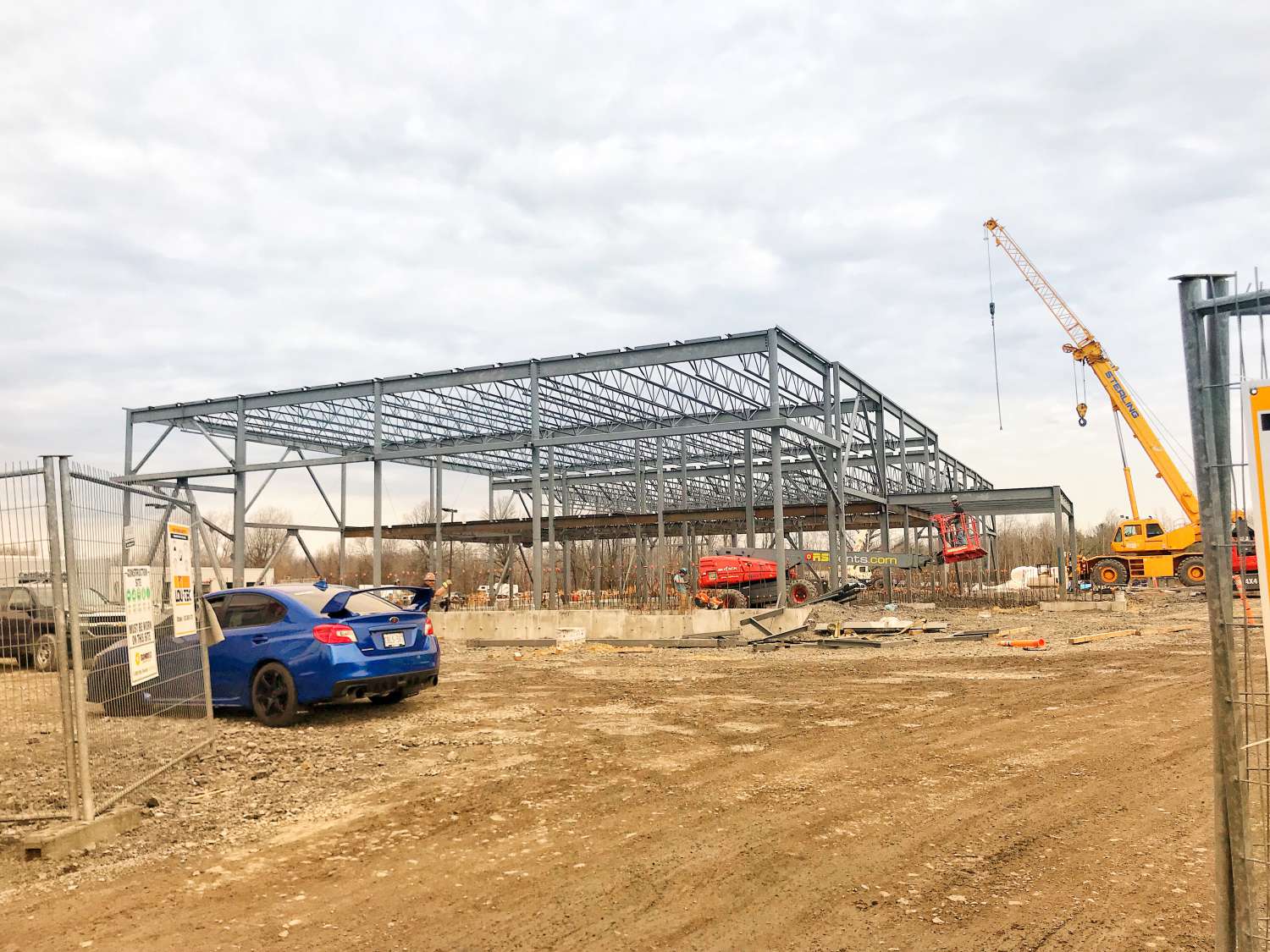 KIA Dealership - Structural & Misc. Steel Project